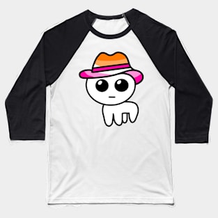 Yippee Cool Hat (Lesbian) Baseball T-Shirt